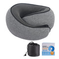 U-shaped Neck Pillow Memory Foam Travel Pillow for Airplane and Office Use, Anti-tilt Design, Essential for Travel
