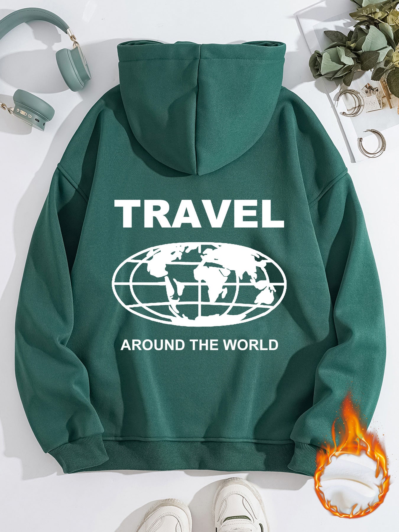 Sweatshirt Earth TRAVEL print