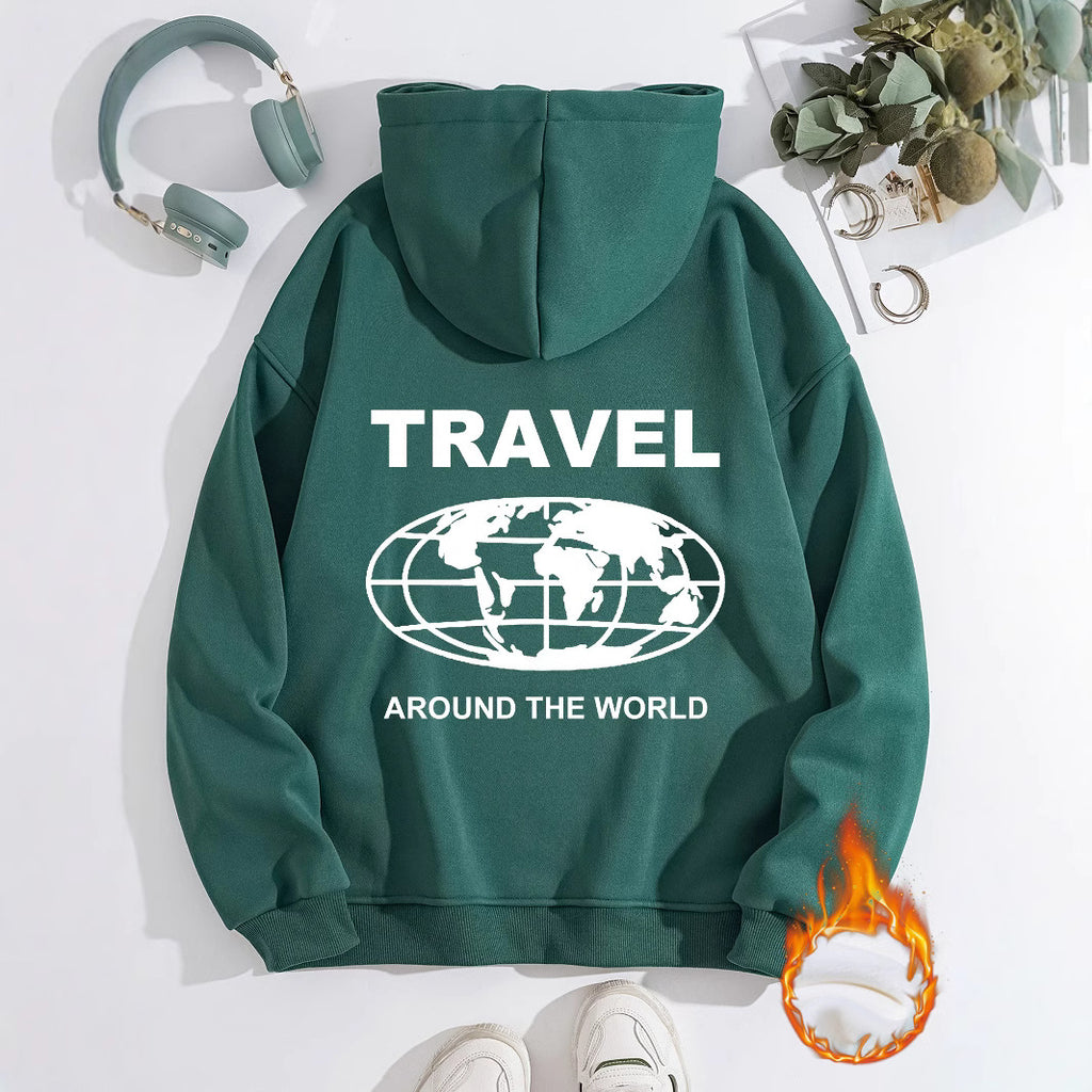 Sweatshirt Earth TRAVEL print